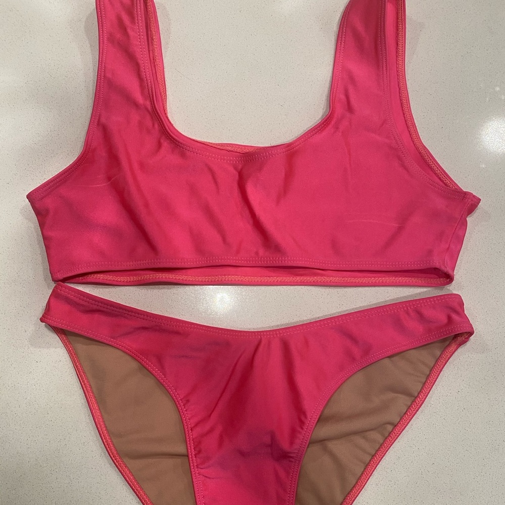 Neon Pink Bikini Fashion Nova Large